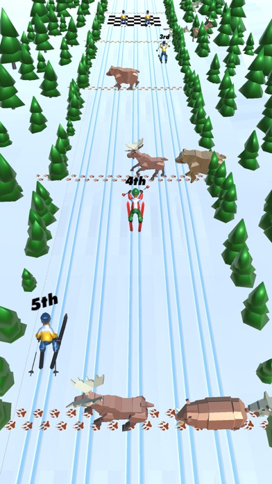 Ski Race 3D screenshot 3