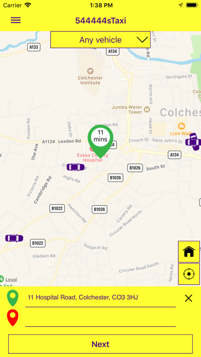Colchester Taxi screenshot 2
