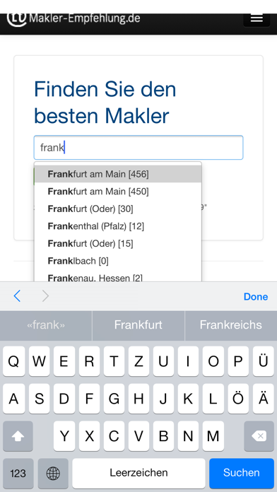How to cancel & delete Makler Empfehlung: Immobilien from iphone & ipad 3