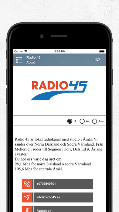 How to cancel & delete Radio 45 from iphone & ipad 4