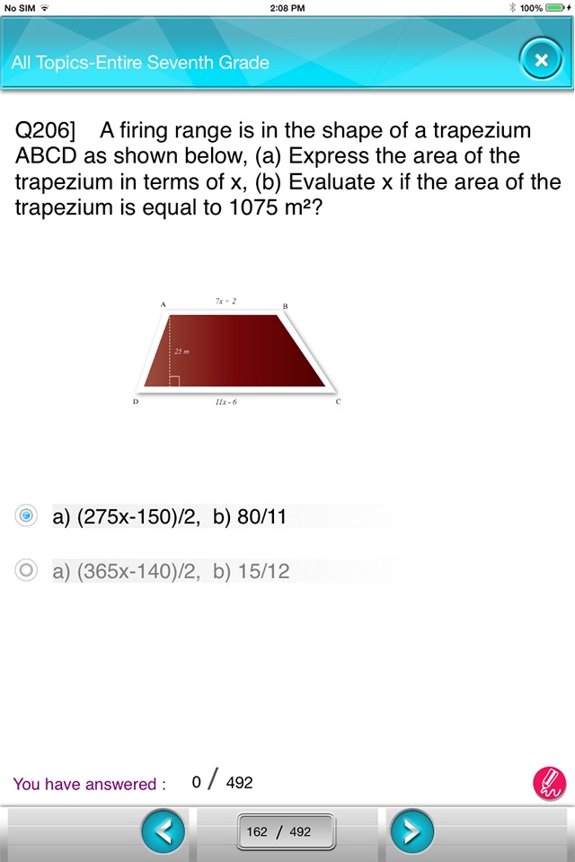 US 7th Math screenshot 2