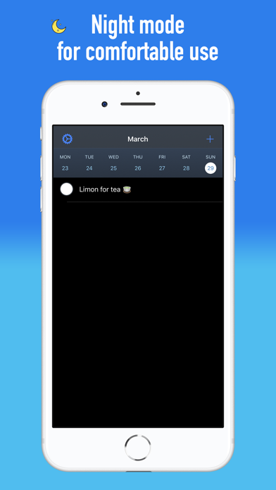 iTask - ежедневник и календарь screenshot 2