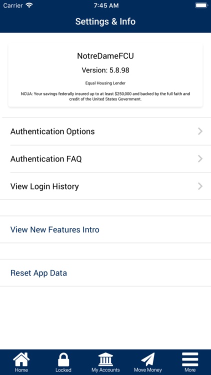 Notre Dame FCU Mobile screenshot-3