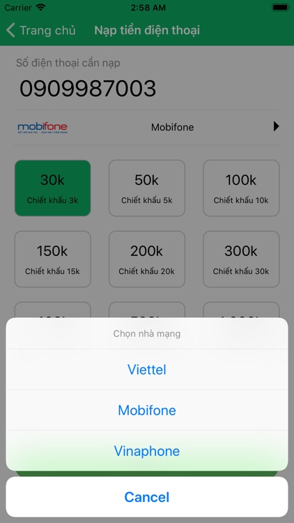 Naptien5s - Nạp tiền 5s screenshot-5