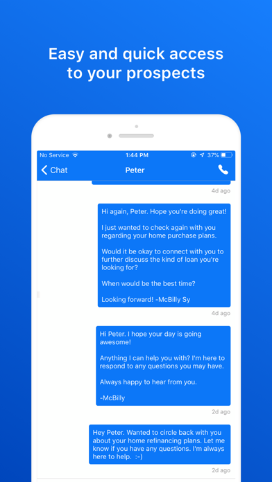 Prospect Messenger screenshot 2