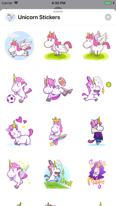 Unicorn Stickers ⋆