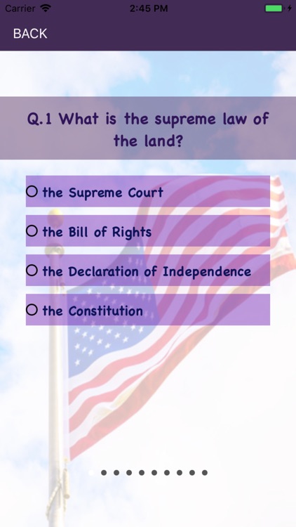 USA Citizenship Test