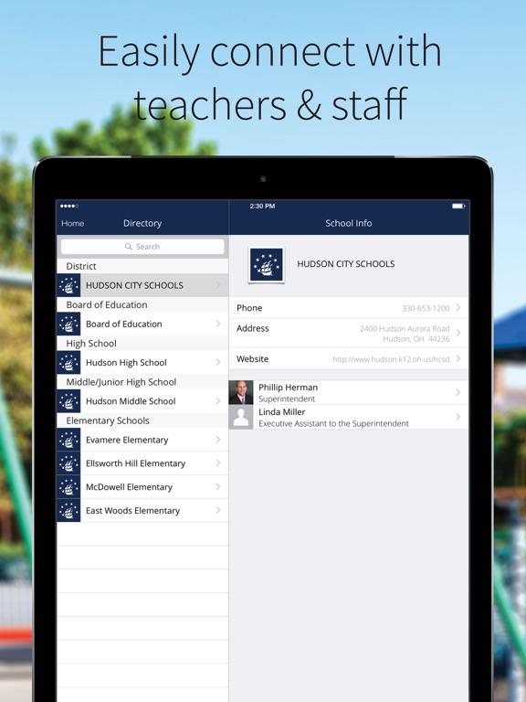 Hudson City Schools - Ohio screenshot 2