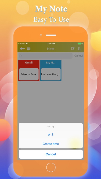 Safe Notes - Color by Note App screenshot-4
