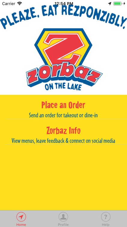 Zorbaz on the Lake