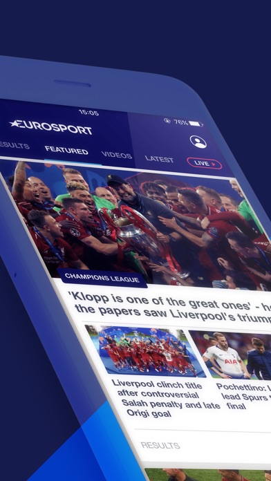 Eurosport Screenshot 1