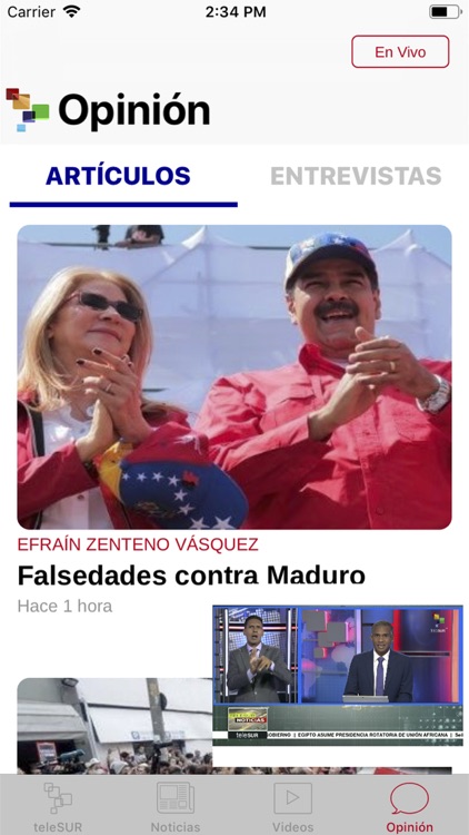 teleSUR screenshot-5