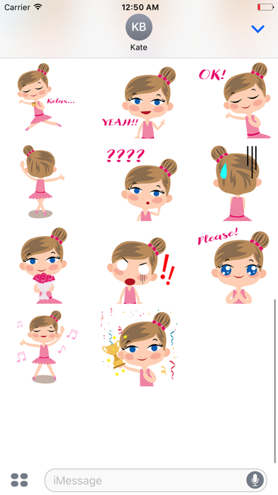 How to cancel & delete Animated Ballet GIRL Stickers from iphone & ipad 2