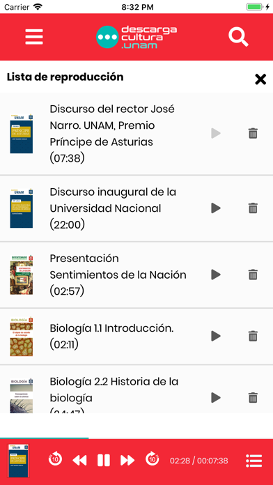 Descarga Cultura.UNAM screenshot 3