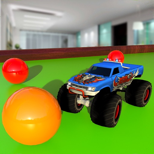 Pool Ball Games: Monster Truck iOS App