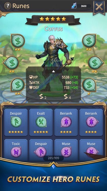 Deck Heroes: Puzzle RPG screenshot-3