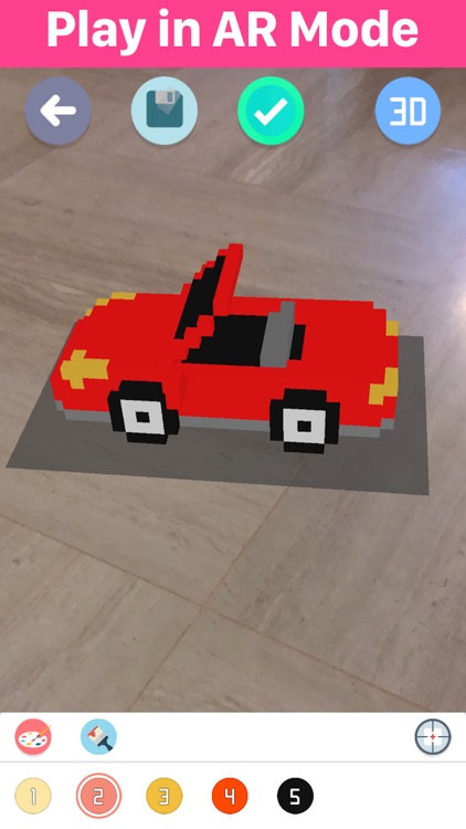 Voxel 3D AR Color By Number