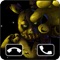 Freddy's Nightmare Calls FNAF is a game application will allow you to simulate fake incoming calls with multiple Scary Mods, and chat conversations, it's designed to be as realistic as possible to help you pull-off a believable prank to your friend and family a good scare, So enjoy and have a funny moments