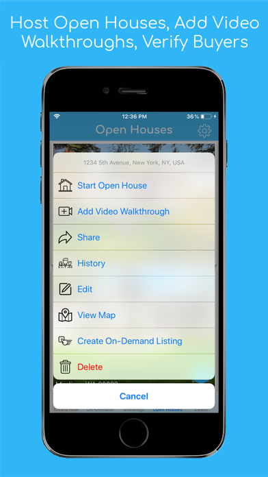 How to cancel & delete Kleard Open House Sign In App from iphone & ipad 3
