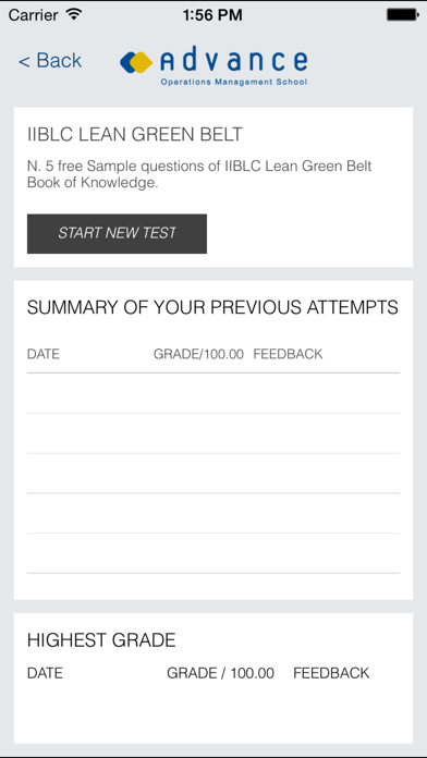 How to cancel & delete CGBL Lean Green Belt exam prep from iphone & ipad 2