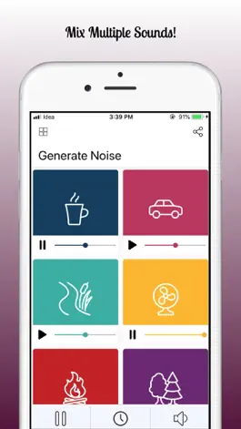 Game screenshot Noise Generator - Mixer apk