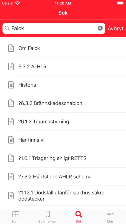 Falck Ambulans Stockholm screenshot-3