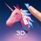 LowPoly 3D Art: Paint by Number