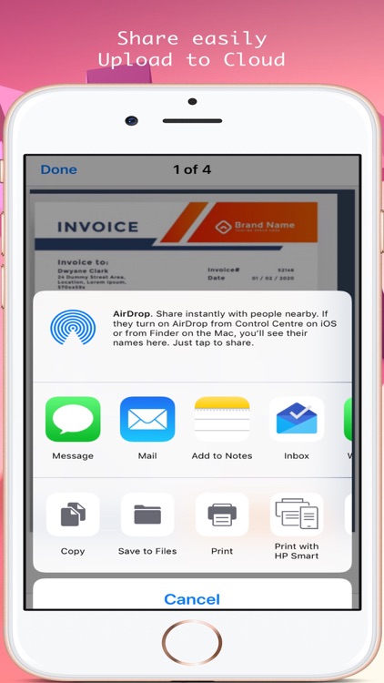 PDF Scanner : Doc scanner app screenshot-4