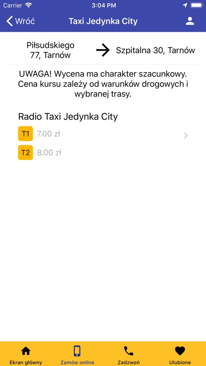 Taxi Jedynka City screenshot-4