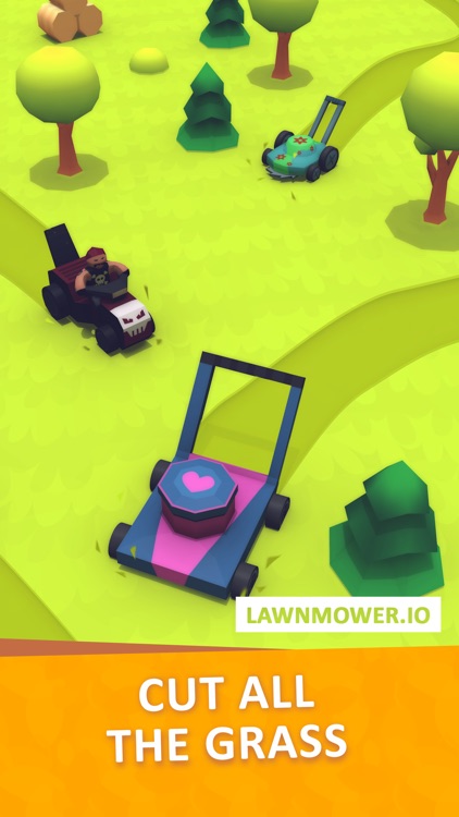 Lawnmower.io - grass cutting screenshot-3