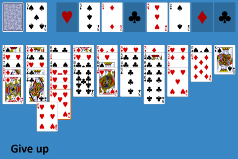 Solitaire Forty Thieves - náhled