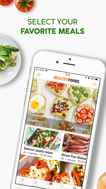 Healthy Food Meal Prep Planner