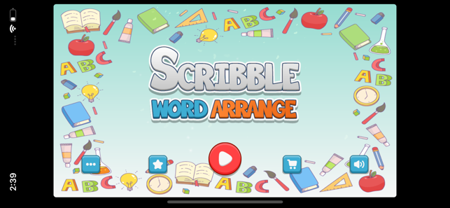 Scribble Word Arrange