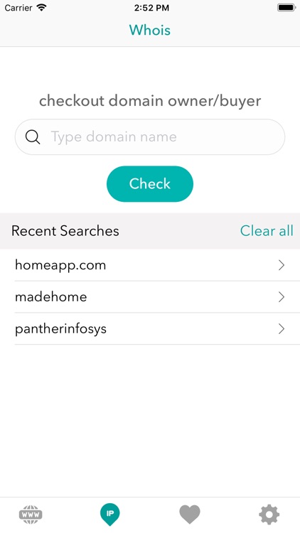 Domain Checker & WHOIS lookup