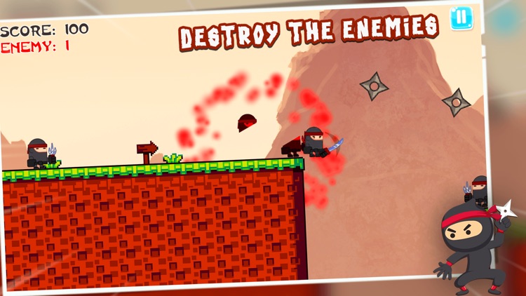 Jump Hero: Shoot & Kick Ninja