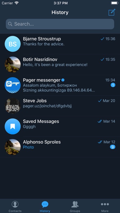 Pager Messenger screenshot 2
