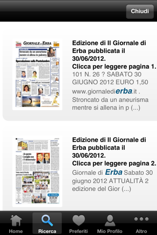 Il Giornale di Erba Digitale screenshot 3