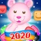 Play Excited Jelly match puzzle free match 3 saga games