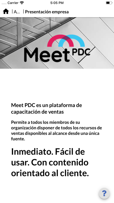 MeetPDC screenshot 2
