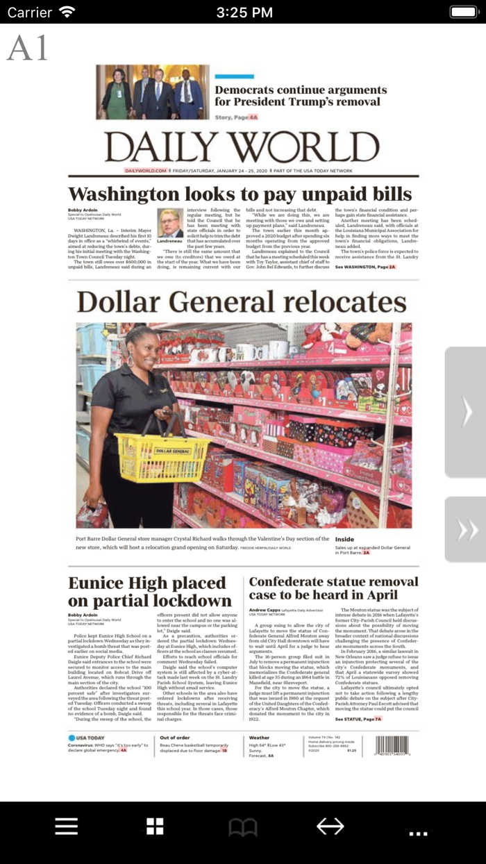 Daily World Print Edition