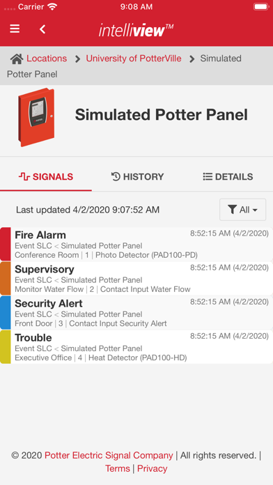 Potter IntelliView® screenshot 4