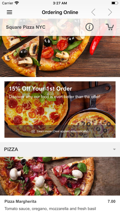 Square Pizza NYC screenshot 3