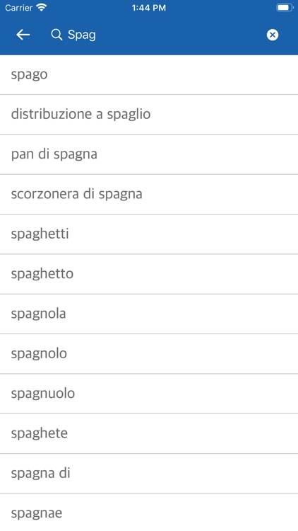 Italian Romanian Dictionary screenshot-4