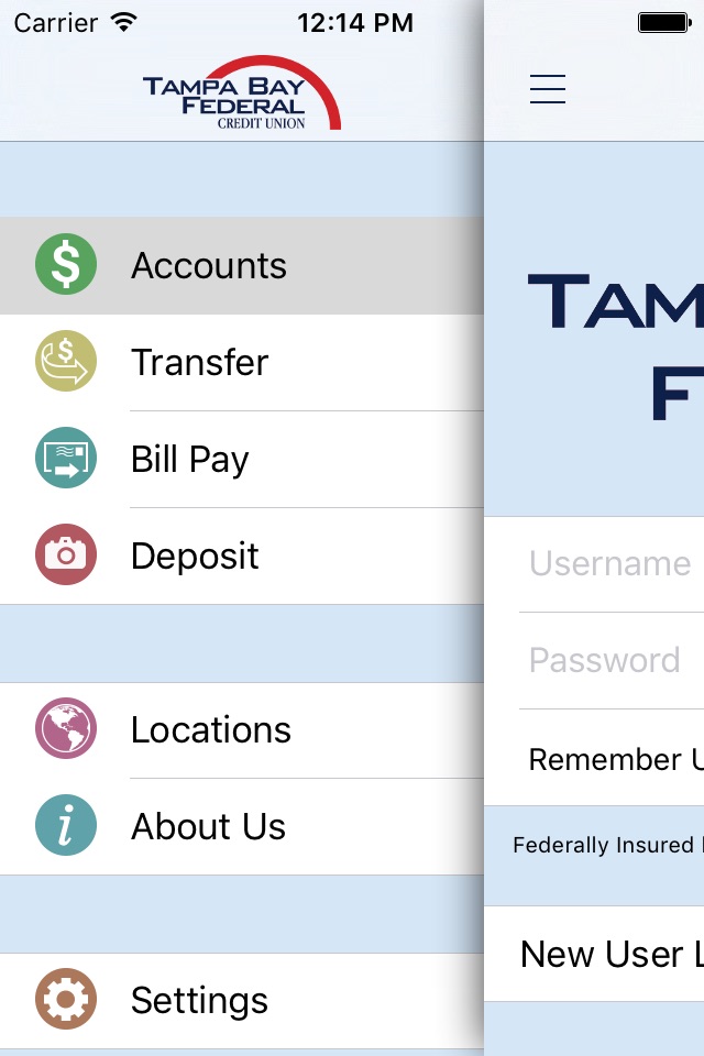 Tampa Bay Federal Credit Union screenshot 2