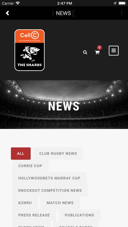 The Sharks Mobile App