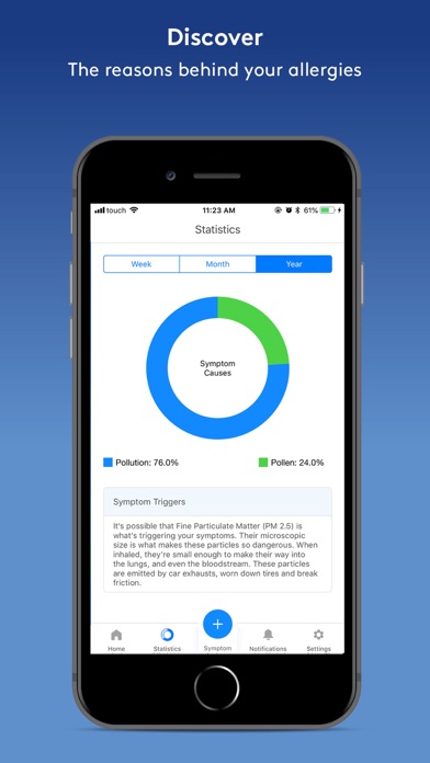 Sensio Air: Allergy Tracker screenshot 2