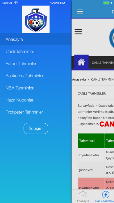 Canlı Tahminler screenshot 3