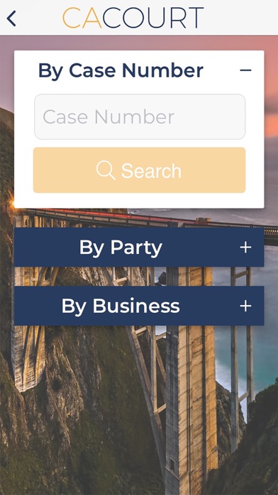 California Court Access App screenshot 2