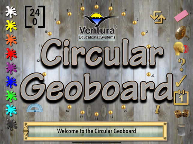 Circular Geoboard(圖1)-速報App