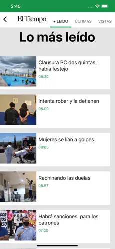 صورة 3 El Tiempo Monclova iphone